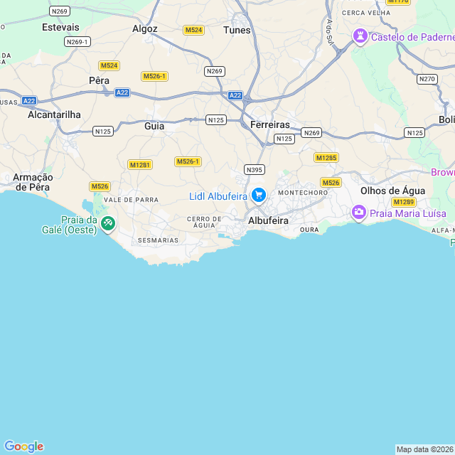 Approximate location