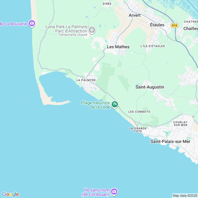 Approximate location