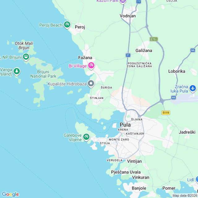 Approximate location