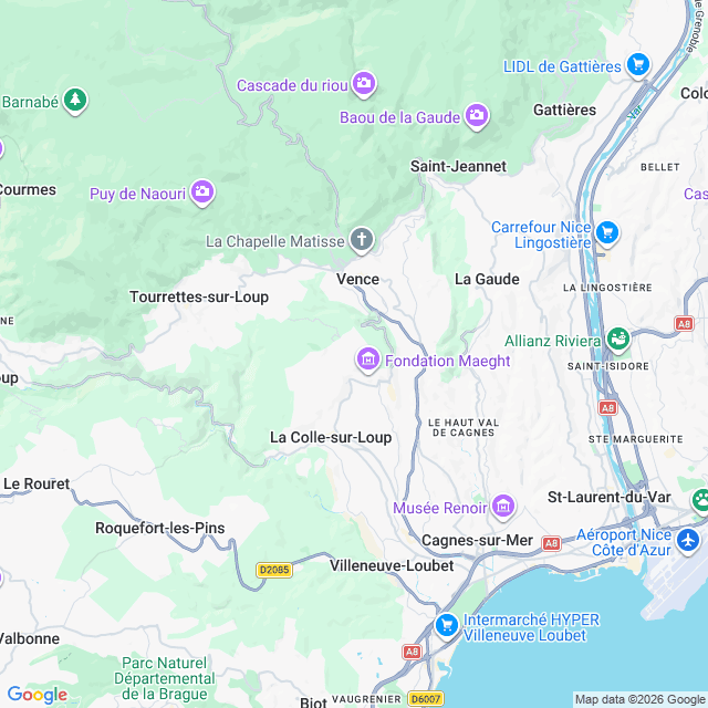 Approximate location