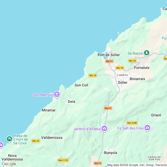 Approximate location