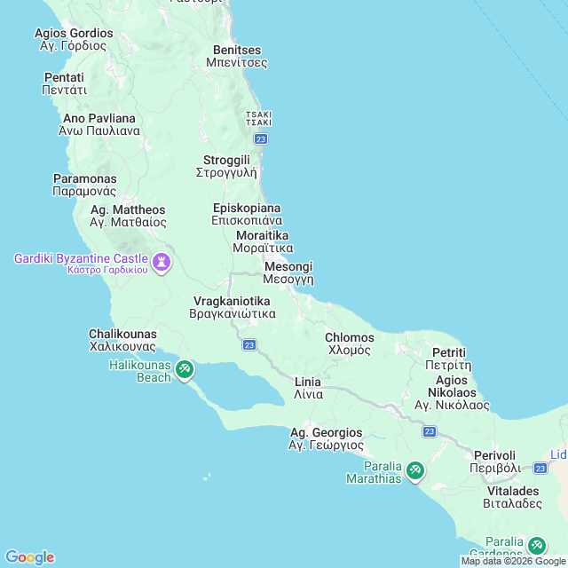 Approximate location