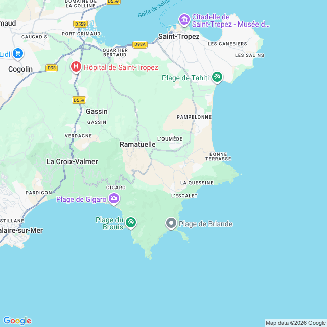 Approximate location
