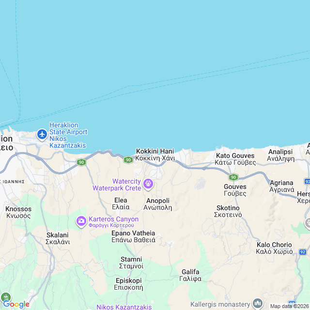 Approximate location