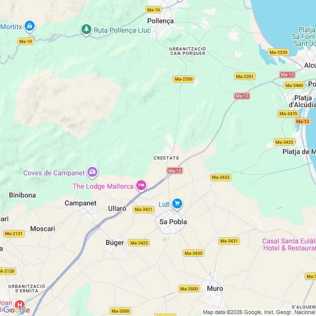 Approximate location