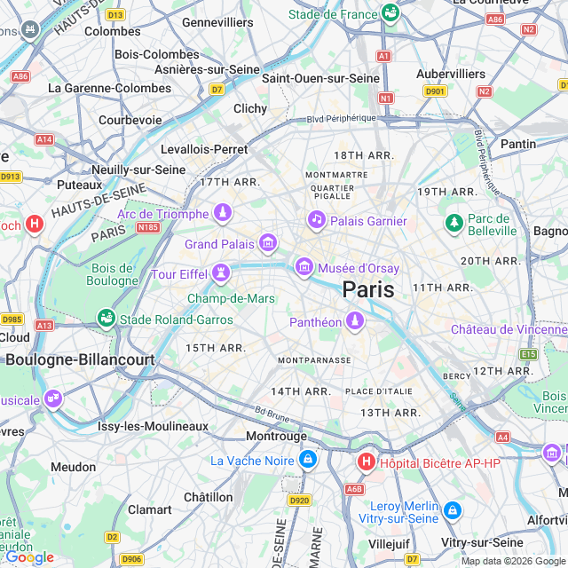 Approximate location