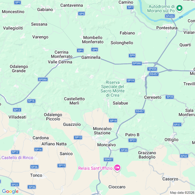 Approximate location