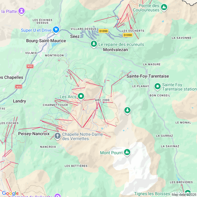Approximate location