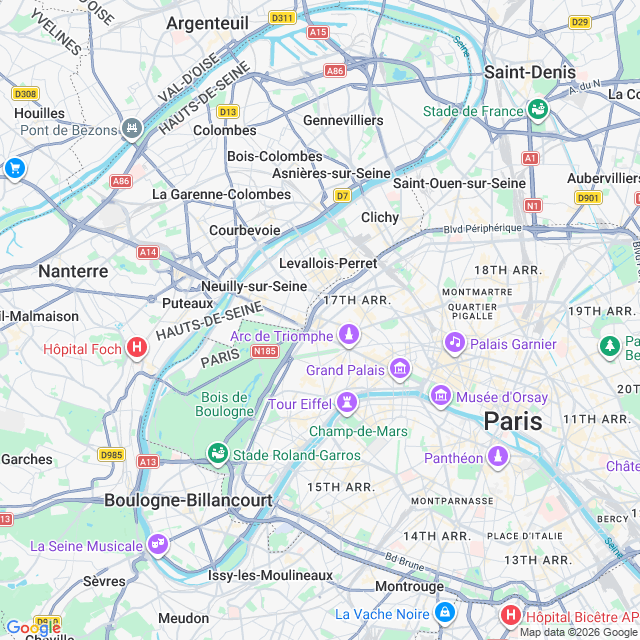 Approximate location