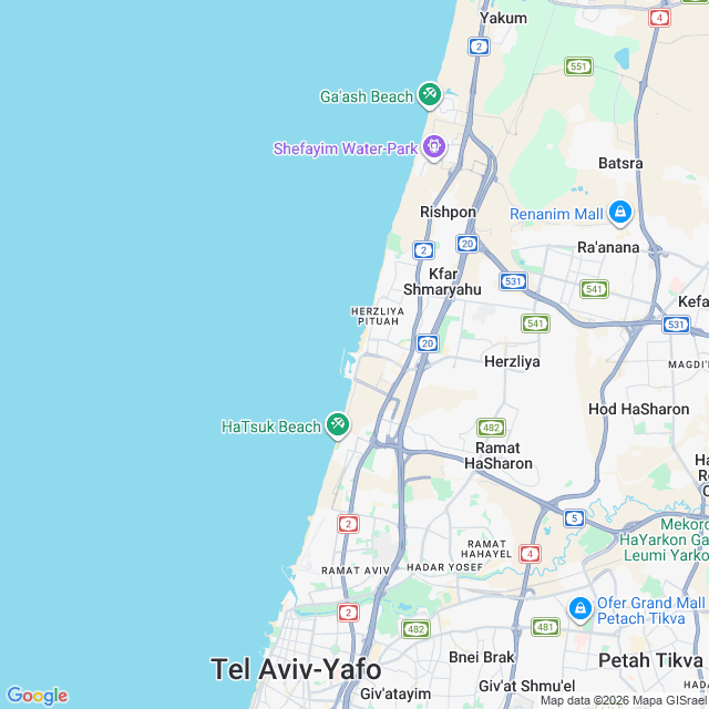 Approximate location