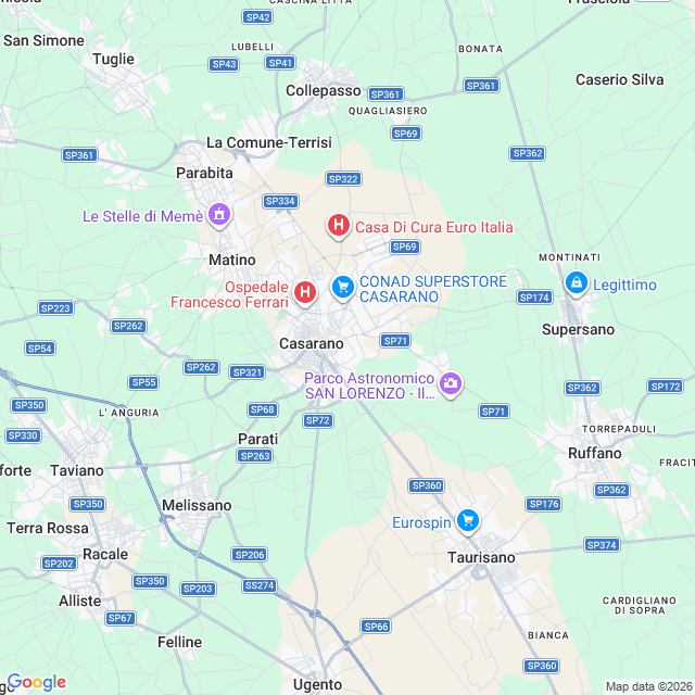 Approximate location