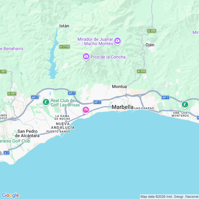 Approximate location