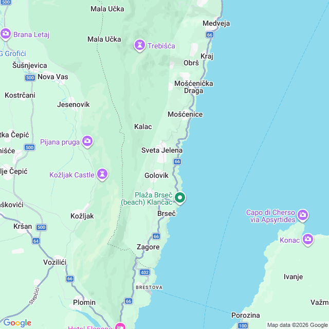 Approximate location