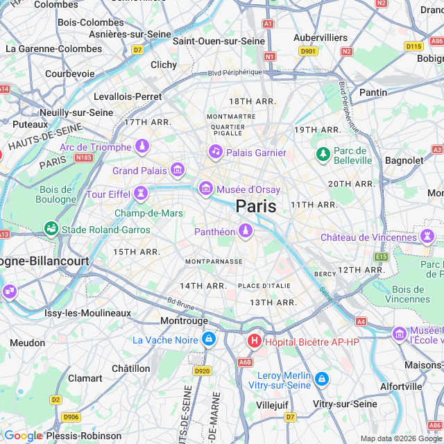 Approximate location