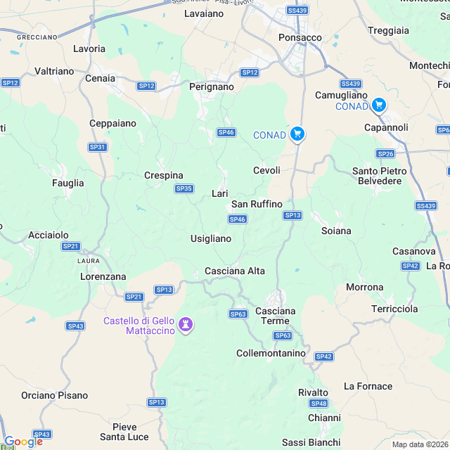 Approximate location