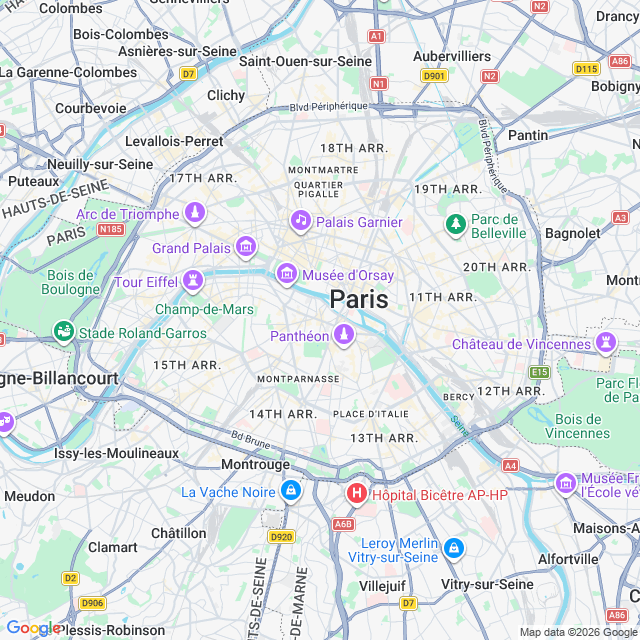 Approximate location