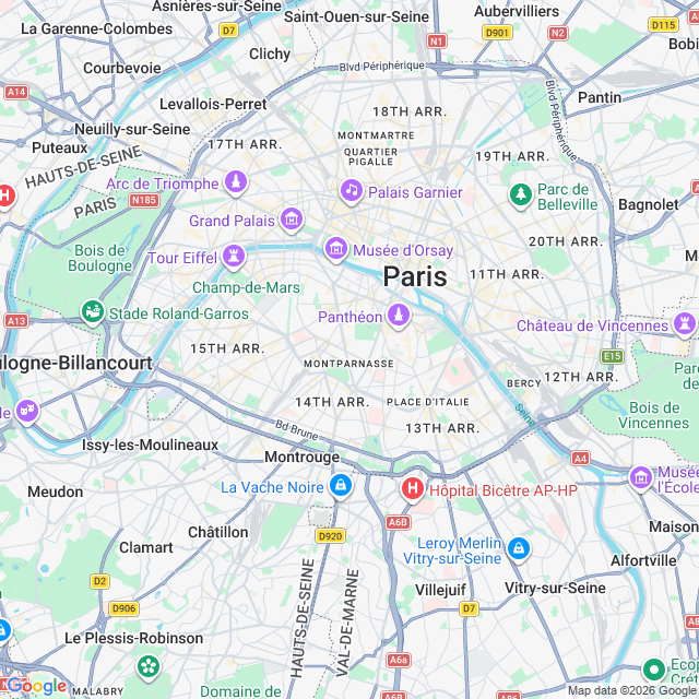 Approximate location