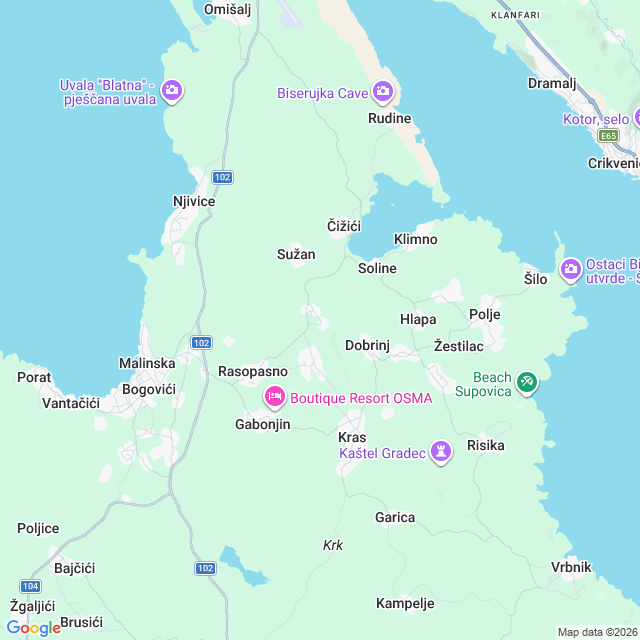 Approximate location