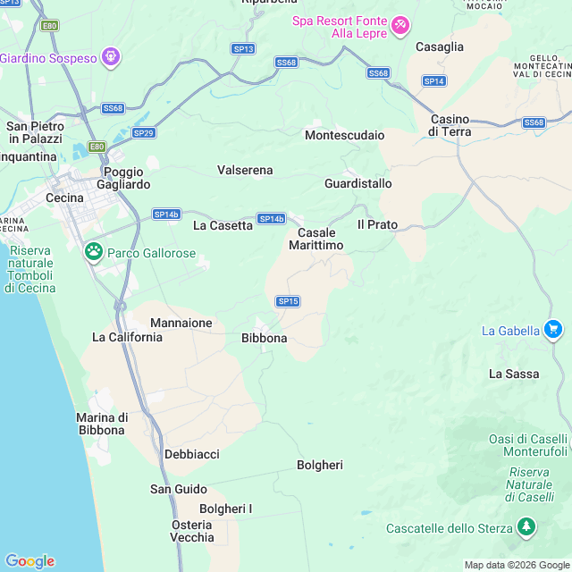 Approximate location