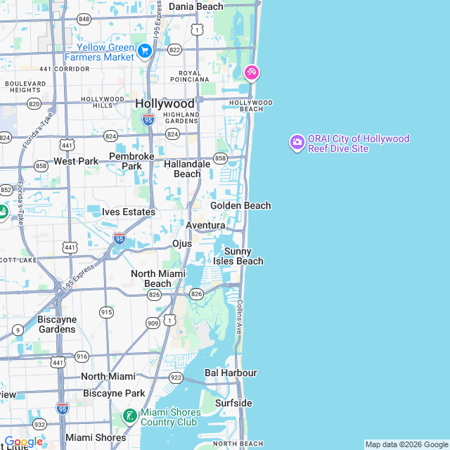Approximate location
