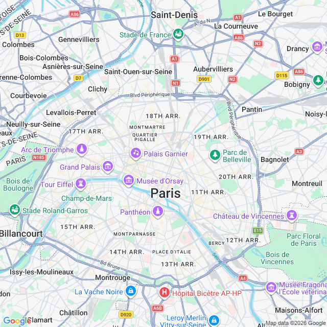 Approximate location