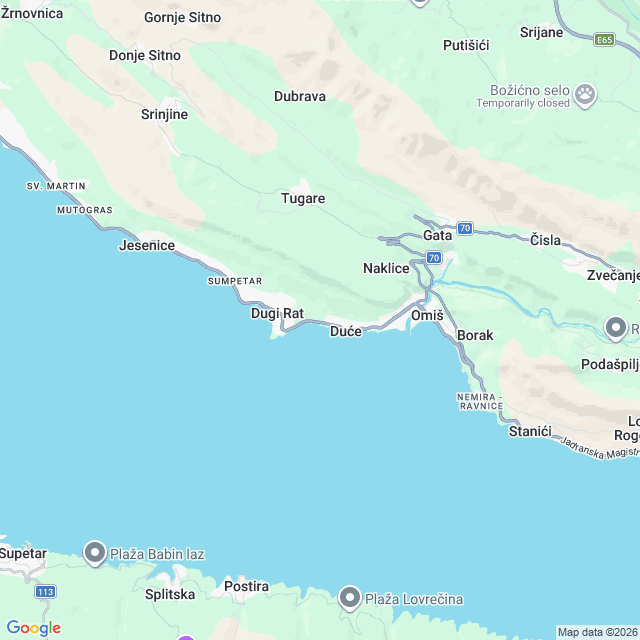 Approximate location