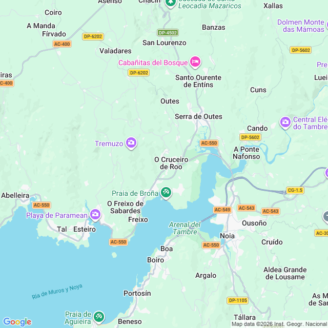 Approximate location