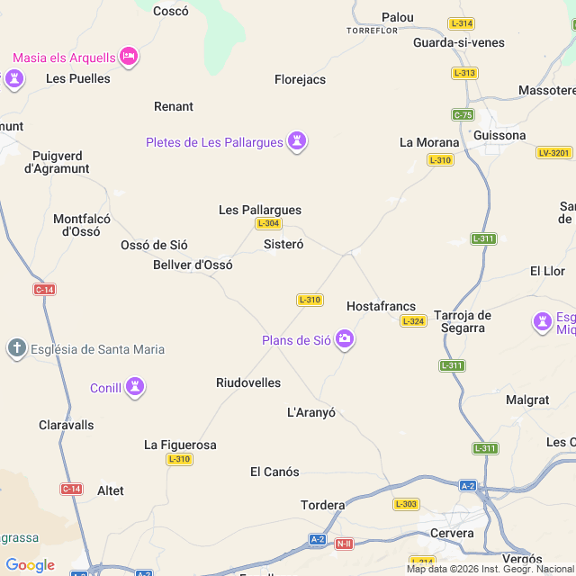 Approximate location