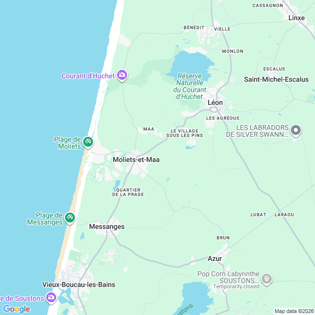 Approximate location