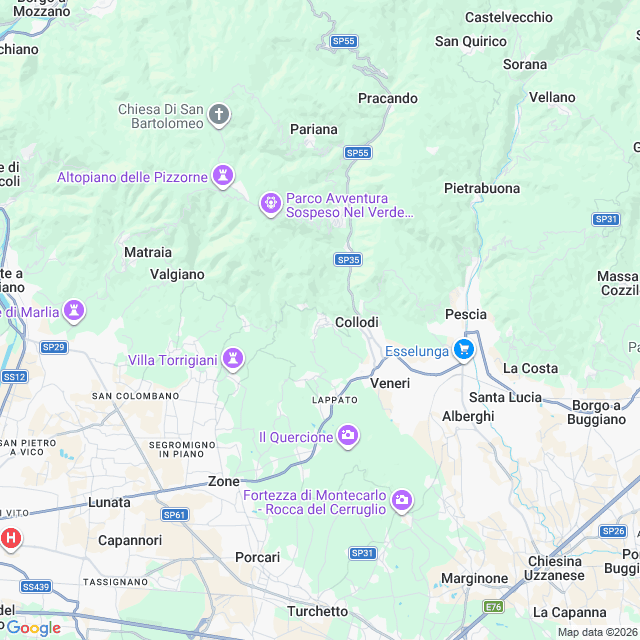 Approximate location