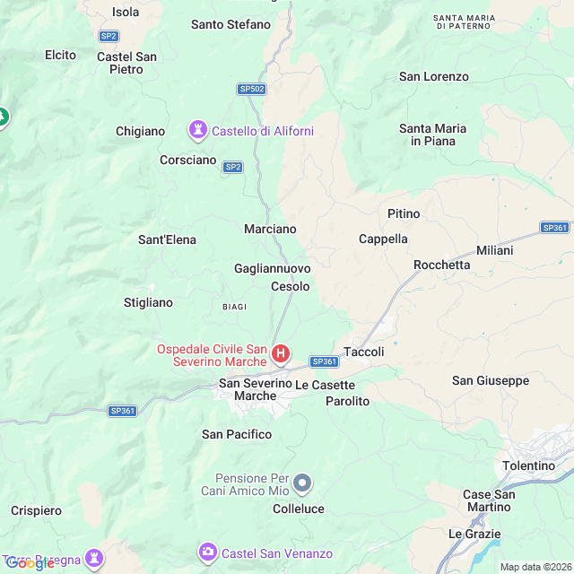 Approximate location