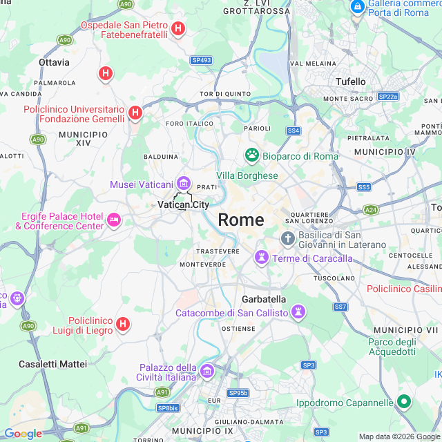 Approximate location