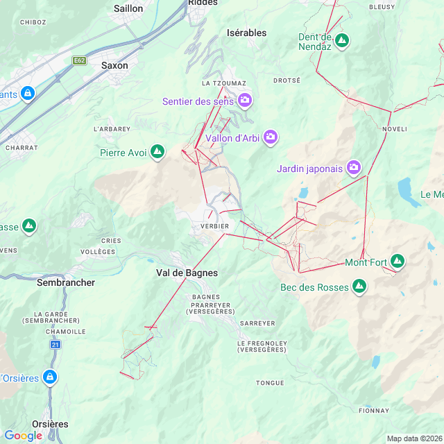 Approximate location
