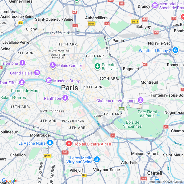 Approximate location