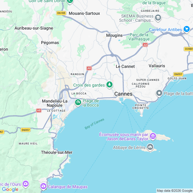 Approximate location