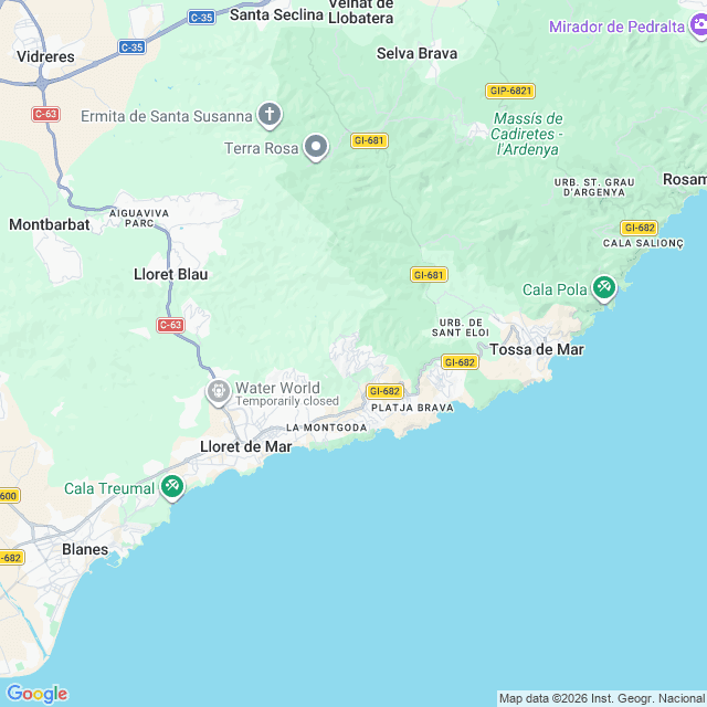Approximate location