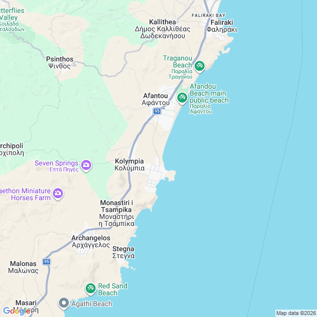 Approximate location