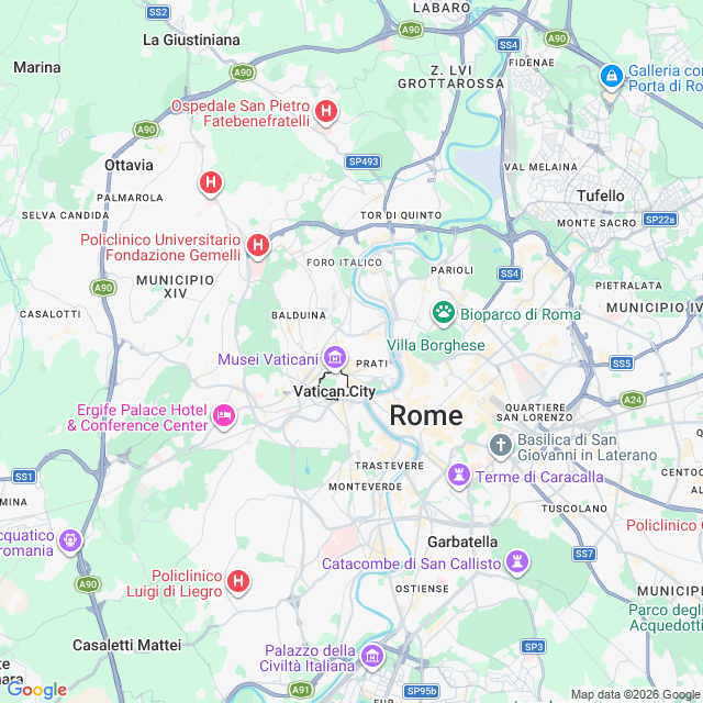 Approximate location