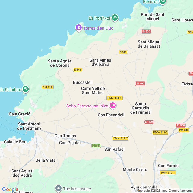 Approximate location