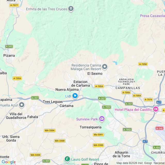 Approximate location