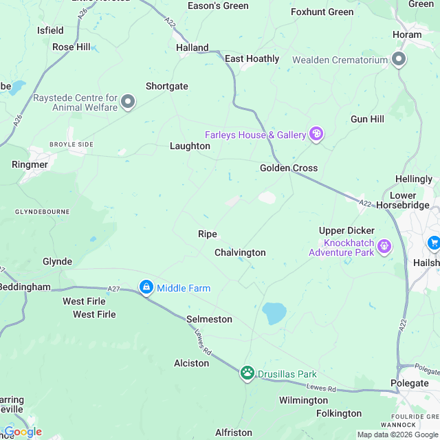 Approximate location