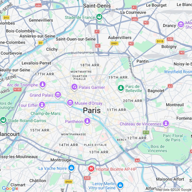 Approximate location