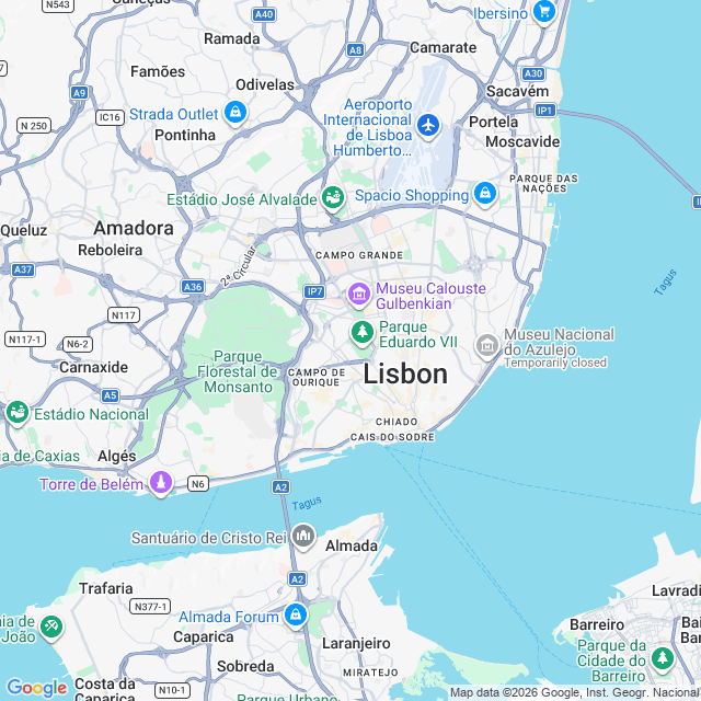 Approximate location