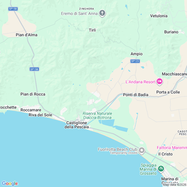 Approximate location