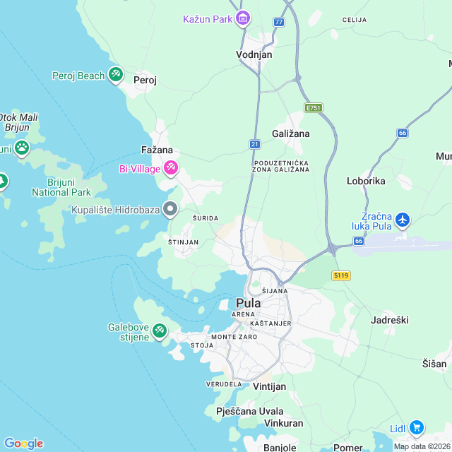 Approximate location