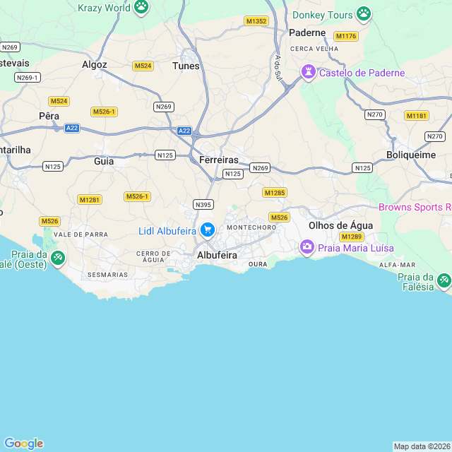 Approximate location