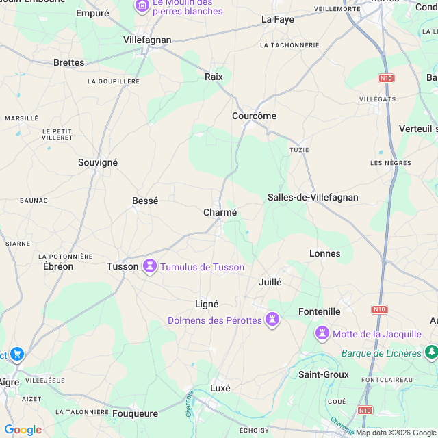 Approximate location