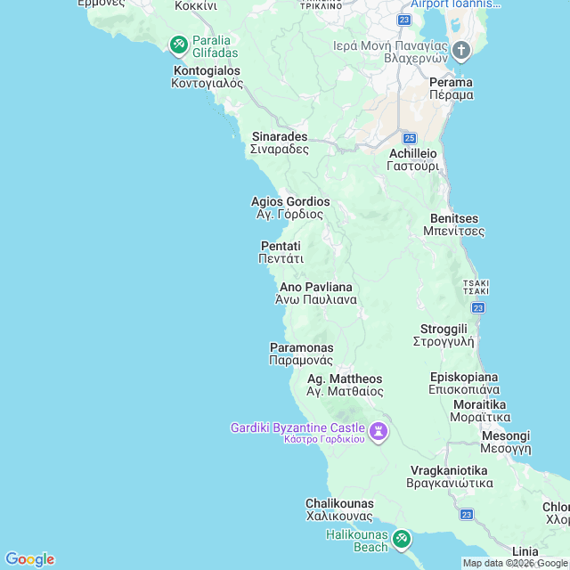 Approximate location