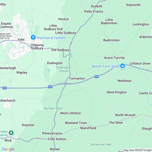 Approximate location
