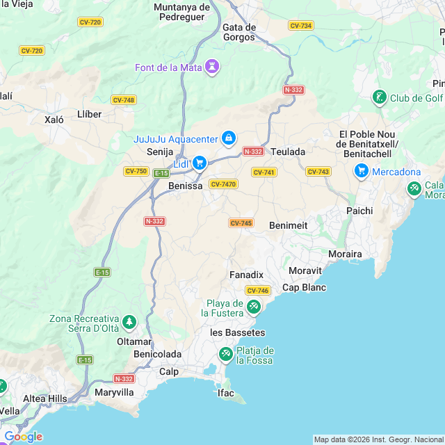 Approximate location